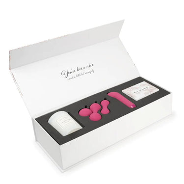 Set Benessere Intimo Rosa Gold di Je Joue con G-Spot e Palline Kegel
